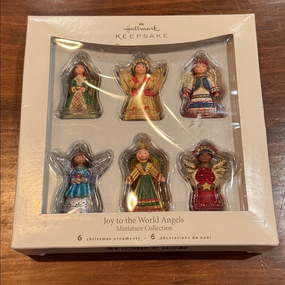 Hallmark Keepsake Joy To The World Angels Collection 6 Ornaments 2007 Christmas